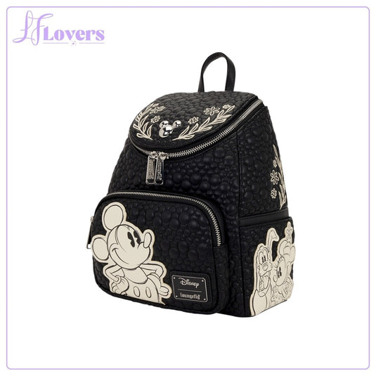 Loungefly Disney Mickey & Friends Sketched Mini Backpack - PRE ORDER