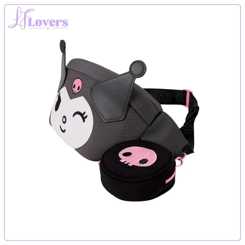 Load image into Gallery viewer, Loungefly Sanrio Kuromi Belt Bag
