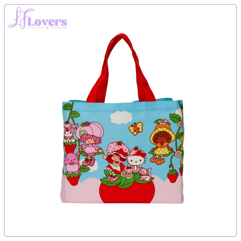 Load image into Gallery viewer, Loungefly Sanrio X Strawberry Shortcake Oversize Canvas Tote - PRE ORDER
