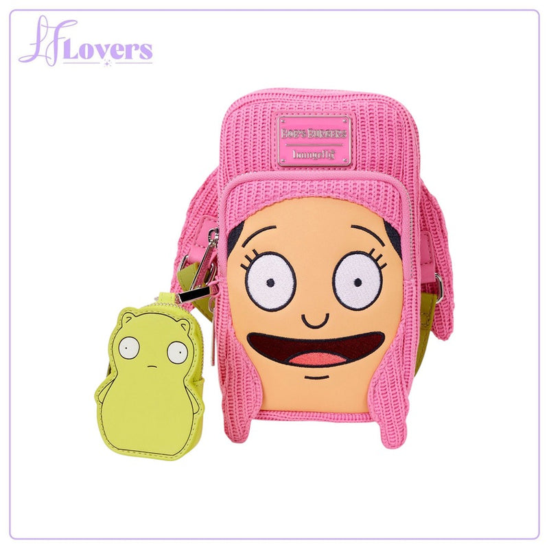 Load image into Gallery viewer, Loungefly Bob's Burgers Louise Cosplay Crossbody Bag with Coin Bag - PRE ORDER - LF Lovers
