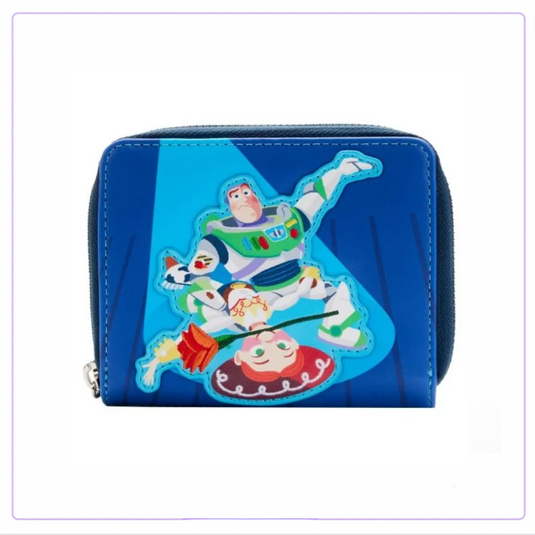 Loungefly Pixar Toy Story Jessie and Buzz Loungefly Zip Around Wallet LF Lovers