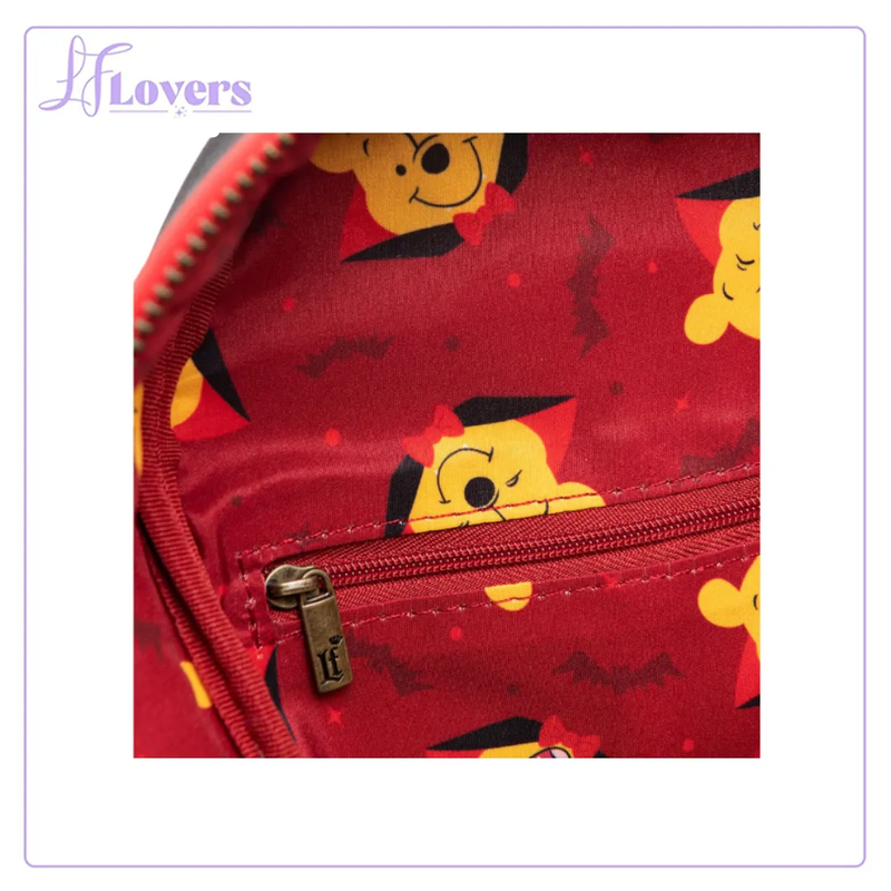 Load image into Gallery viewer, Loungefly Disney Vampire Winnie the Pooh Cosplay Mini Backpack
