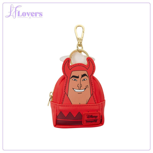 Loungefly Disney Emperor's New Groove Devil & Angel Kronk Reversible Mini Backpack Keychain Charm