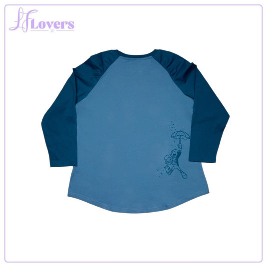 Loungefly Disney Pinocchio Blue Fairy Shirred Raglan Tee - PRE ORDER