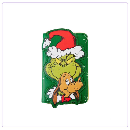 Loungefly Dr Seuss Grinch and Max Zip Around Wallet - LF Lovers