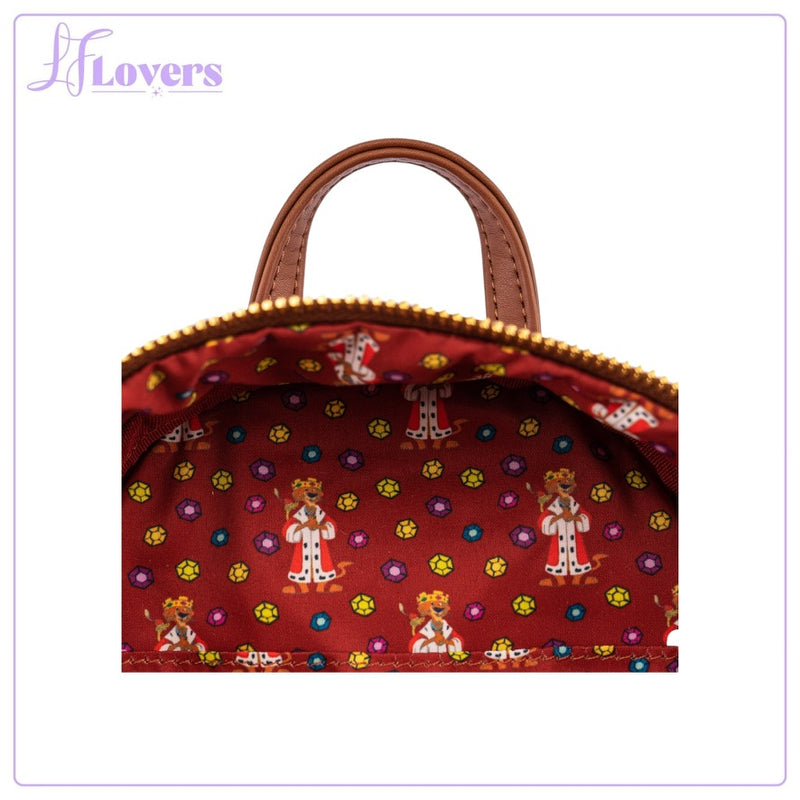 Load image into Gallery viewer, Loungefly Disney Robin Hood Prince John Cosplay Mini Backpack - Preorder
