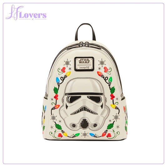 Loungefly Star Wars Stormtrooper Holiday Mini Backpack - PRE ORDER