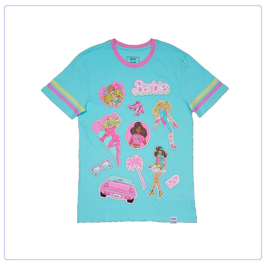 Loungefly Barbie 65th Anniversary Tee Shirt 