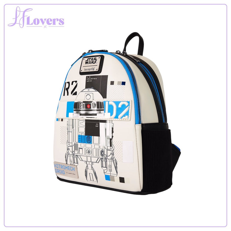 Load image into Gallery viewer, Loungefly Star Wars The Power Of The Force Astromech Droid Mini Backpack - LF Lovers
