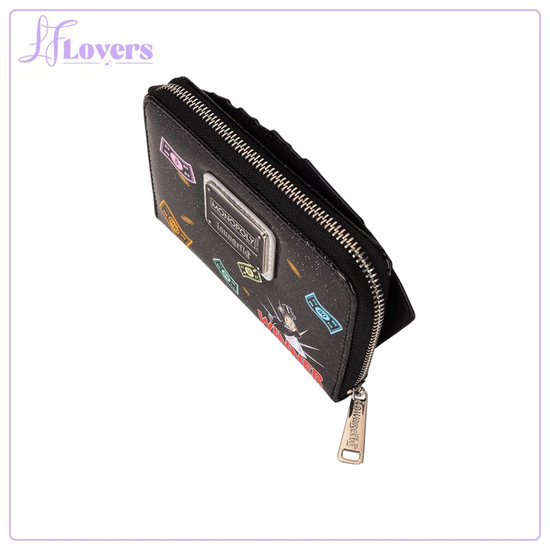 Load image into Gallery viewer, Loungefly Hasbro Monopoly Money Zip Around Wallet
