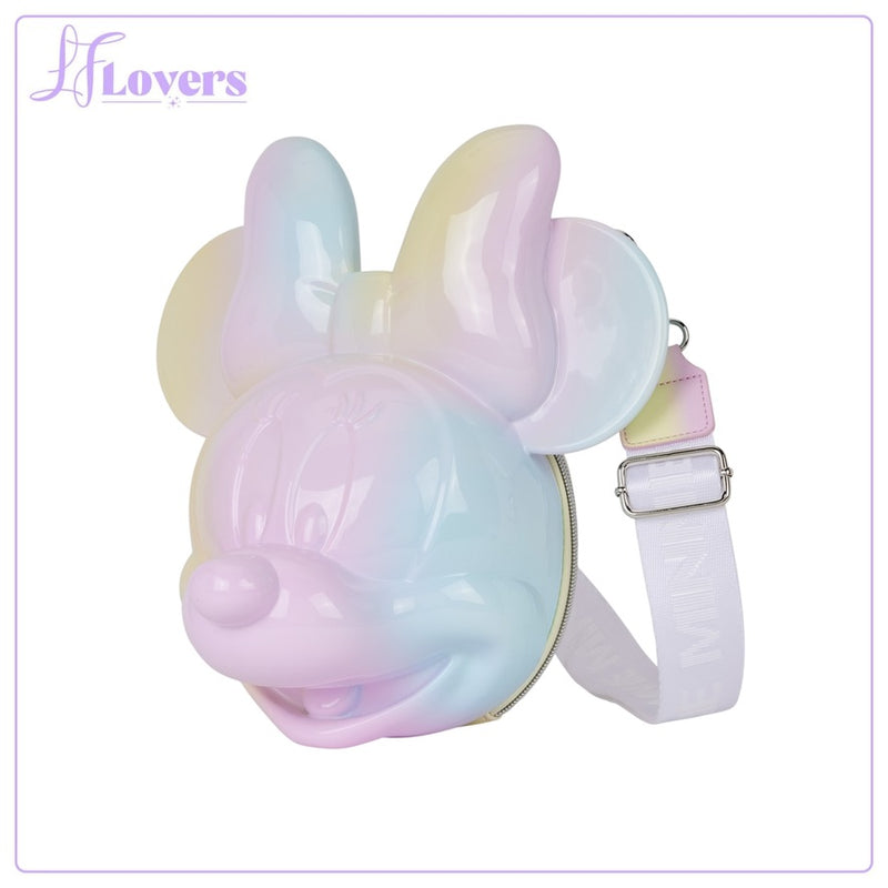 Load image into Gallery viewer, Loungefly Disney Minnie Mouse Tie Dye Molded Crossbody - PRE ORDER - LF Lovers
