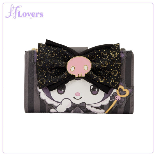 Loungefly Sanrio Kuromi 20th Anniversary Bi-Fold Wallet - PRE ORDER