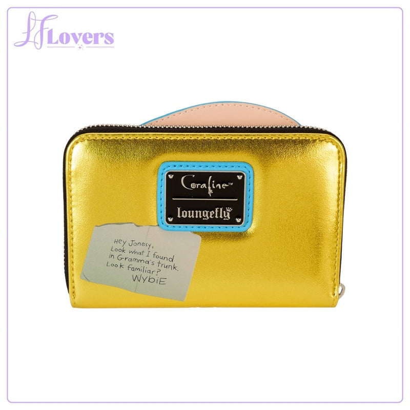 Load image into Gallery viewer, Loungefly Laika Coraline Doll Cosplay Zip Around Wallet - COMING SOON
