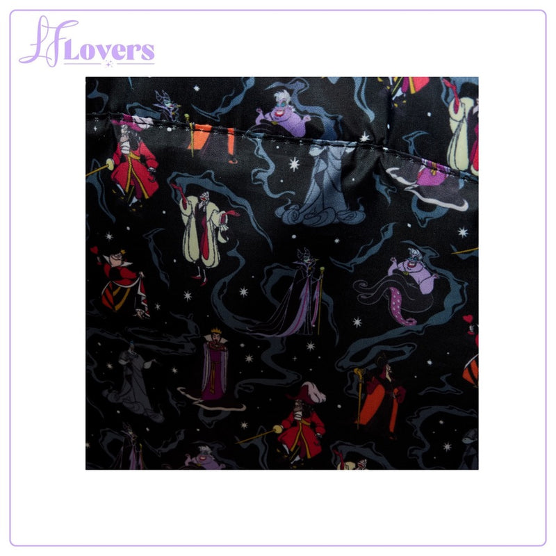 Load image into Gallery viewer, Loungefly Disney Villains Convertible Backpack &amp; Tote Bag
