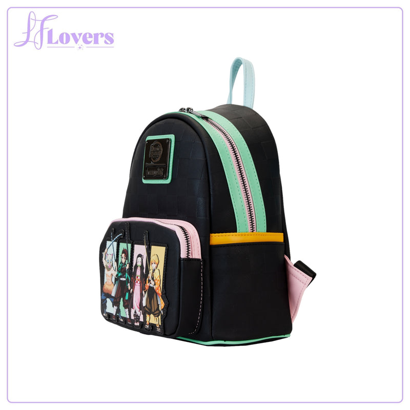 Load image into Gallery viewer, Loungefly Demon Slayer Group Mini Backpack
