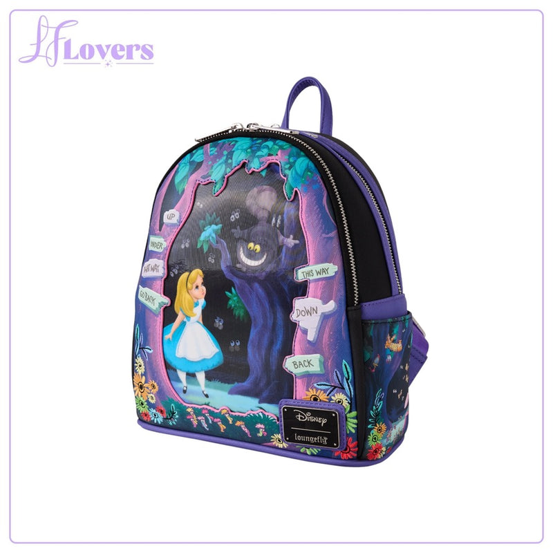 Load image into Gallery viewer, Loungefly Disney Alice In Wonderland Mini Backpack - PRE ORDER - LF Lovers
