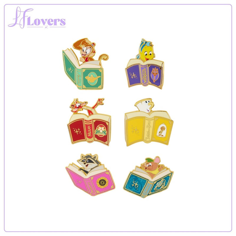 Load image into Gallery viewer, Loungefly Disney Princess Books Blind Box Pins
