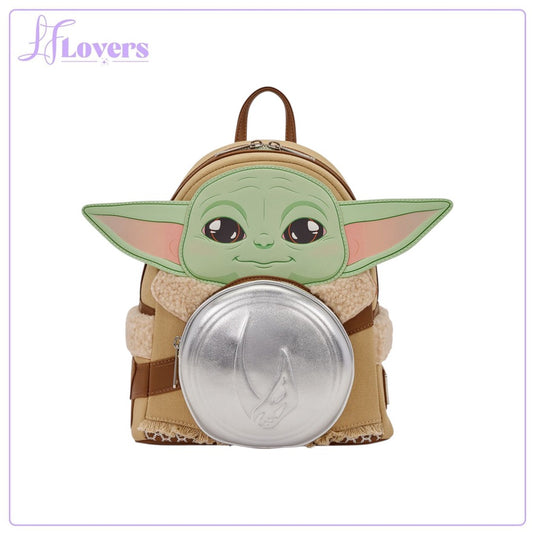 Loungefly Star Wars The Mandalorian Grogu & Anzellan Mini Backpack - PRE ORDER - LF Lovers