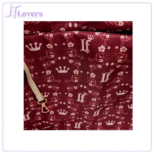 Loungefly Cream And Red Floral Tote - PRE ORDER