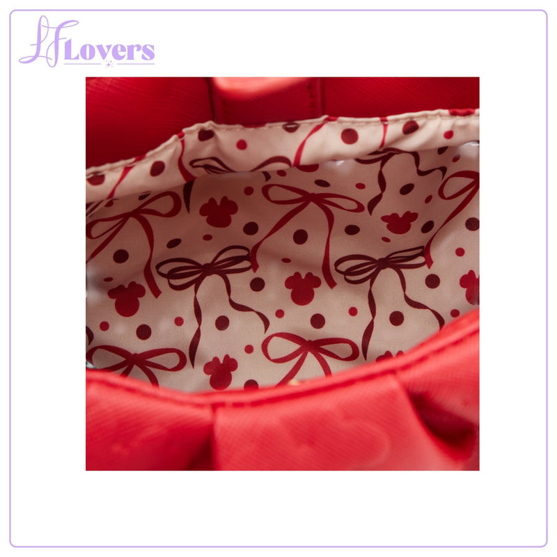 Load image into Gallery viewer, Loungefly Disney Minnie Rocks The Dots Handbag - PRE ORDER
