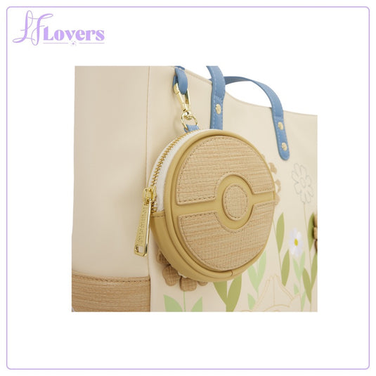 Loungefly Pokemon Floral Tote Bag With Coin Bag - LF Lovers