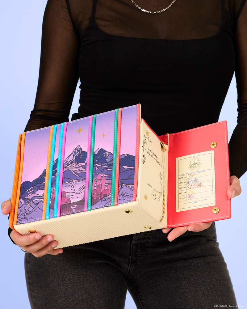 Load image into Gallery viewer, Loungefly ACOTAR Book Series Figural Crossbody Bag - Preorder
