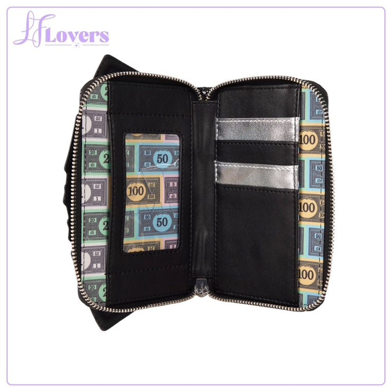 Load image into Gallery viewer, Loungefly Hasbro Monopoly Money Zip Around Wallet
