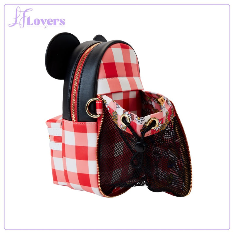 Load image into Gallery viewer, Loungefly Disney Minnie Mouse Cup Holder Crossbody - PRE ORDER - LF Lovers
