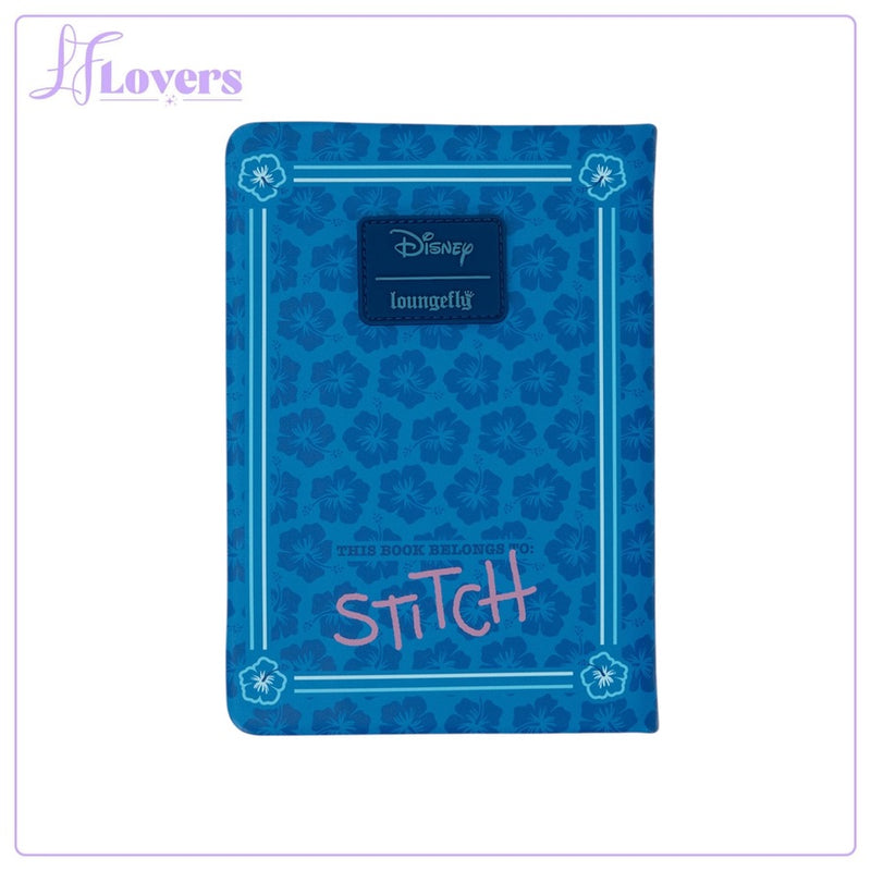 Load image into Gallery viewer, Loungefly Disney Lilo And Stitch Holiday Refillable Stationary Journal - PRE ORDER

