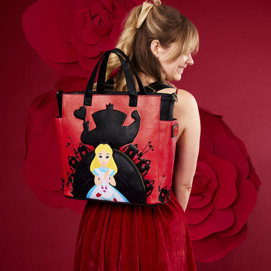 Loungefly Disney Alice in Wonderland Villains Convertible Crossbody