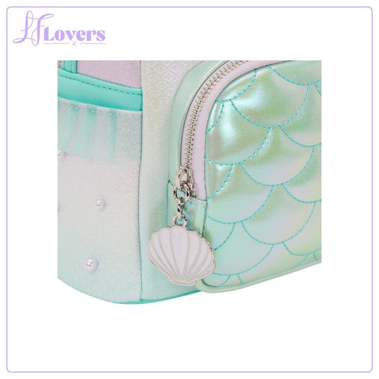Loungefly Disney The Little Mermaid Iridescent Pearl Mini Backpack - PRE ORDER - LF Lovers