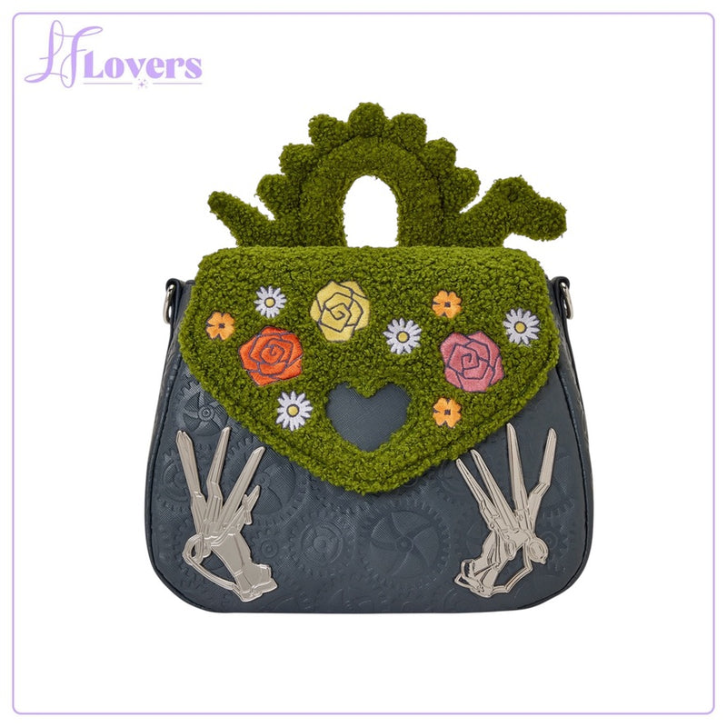 Load image into Gallery viewer, Loungefly Twentieth Century Studios Edward Scissorhands Sherpa Crossbody - PRE ORDER
