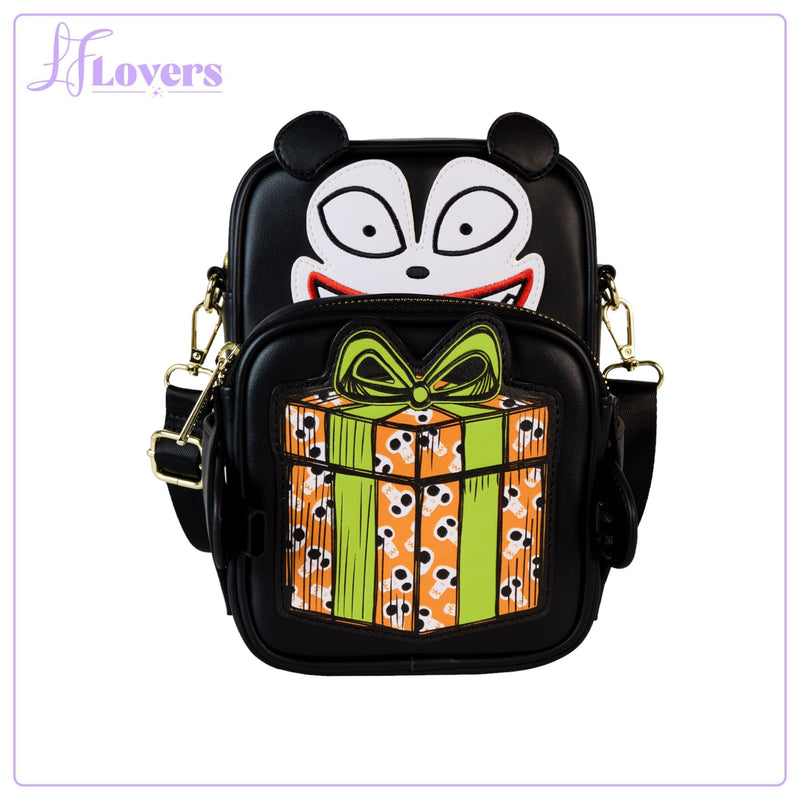 Load image into Gallery viewer, Loungefly Disney The Nightmare Before Christmas Scary Teddy Crossbuddies Bag
