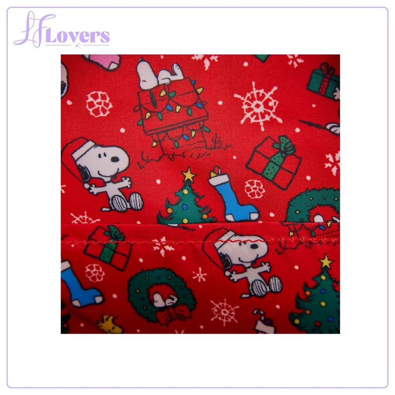 Load image into Gallery viewer, Loungefly Peanuts Holiday Mini Backpack - PRE ORDER
