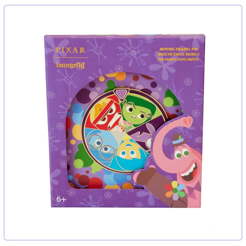 Load image into Gallery viewer, Loungefly Pixar Inside Out 2 Core Memories Spinning 3&quot; Collector Box Pin - PRE ORDER - LF Lovers
