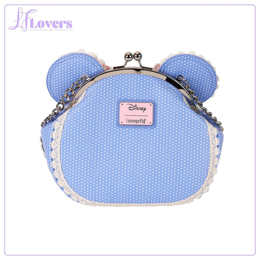 Loungefly Disney Minnie Floral And Lace Kisslock Crossbody - PRE ORDER - LF Lovers