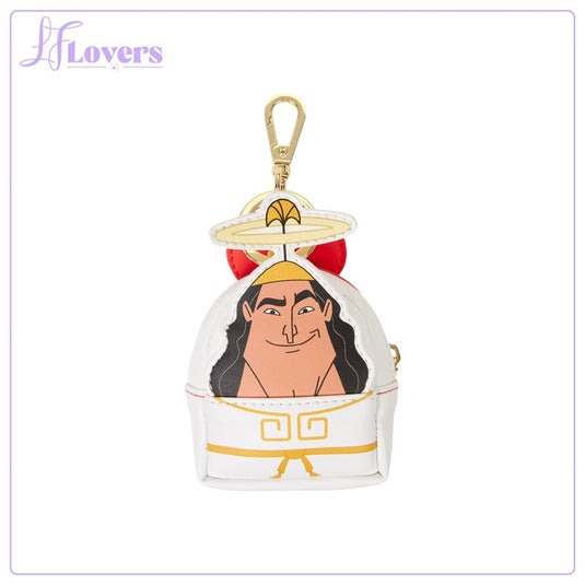 Loungefly Disney Emperor's New Groove Devil & Angel Kronk Reversible Mini Backpack Keychain Charm