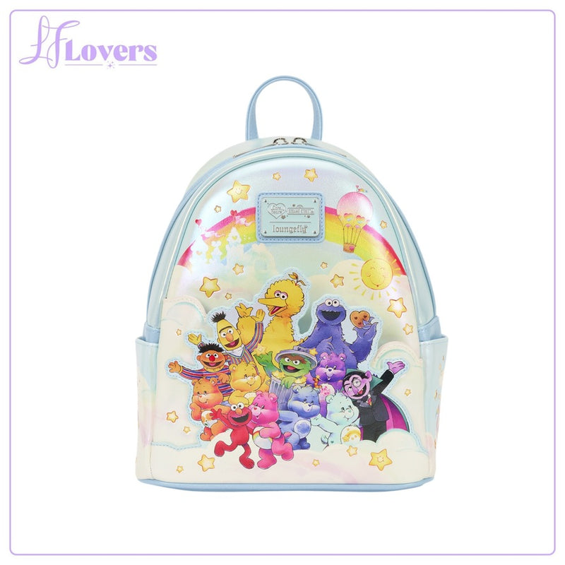 Load image into Gallery viewer, Loungefly Care Bears X Sesame Street Mini Backpack - LF Lovers
