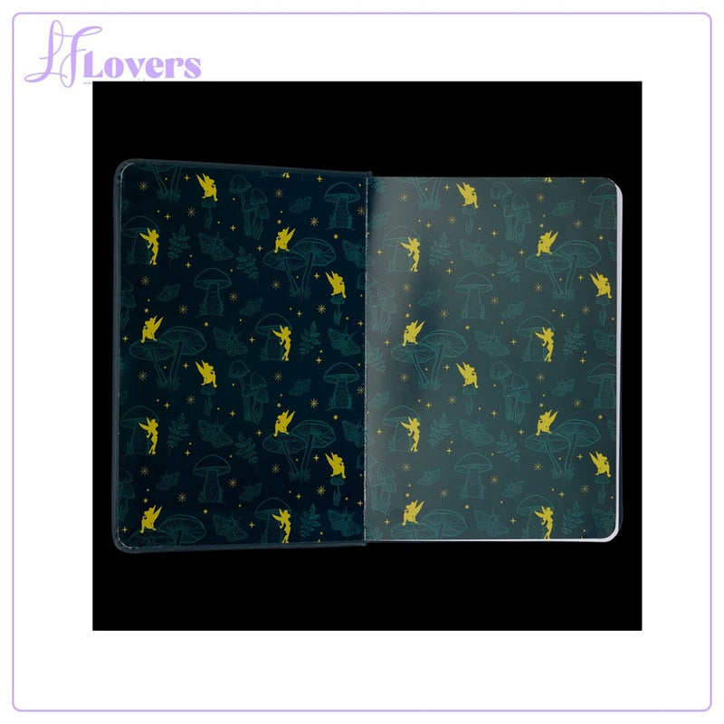 Load image into Gallery viewer, Loungefly Disney Tinkerbell Holiday Refillable Stationary Journal -  PRE ORDER
