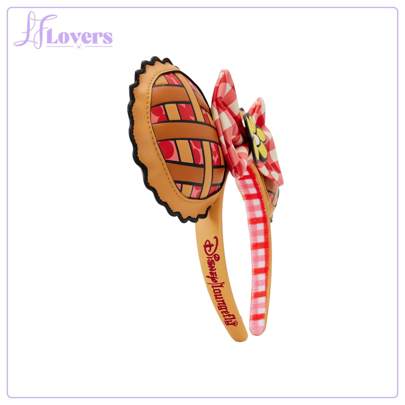 Load image into Gallery viewer, Loungefly Disney Minnie and Mickey Picnic Pie Ear Headband - PRE ORDER - LF Lovers

