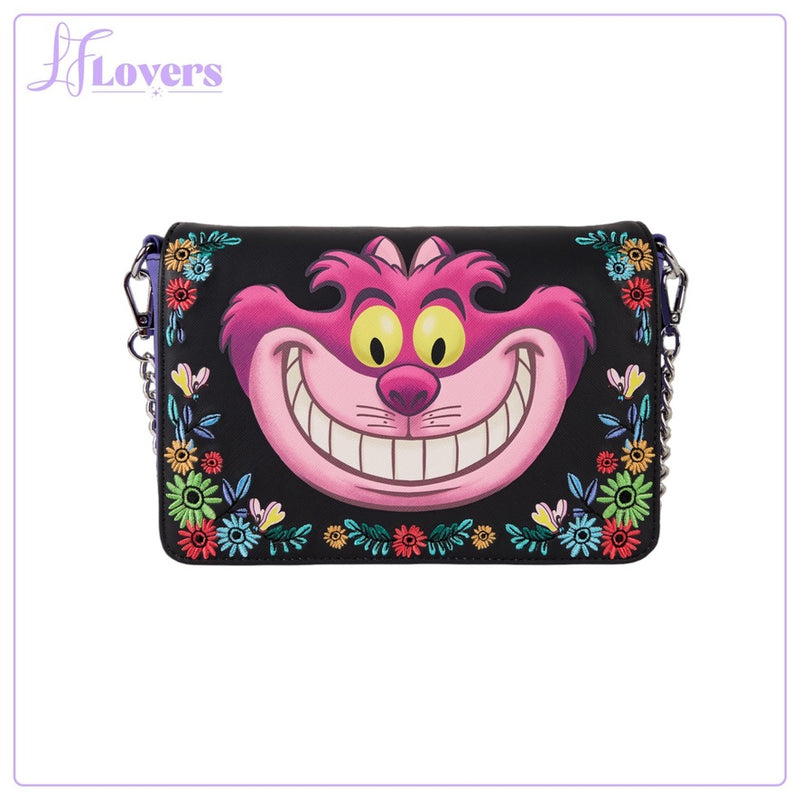 Load image into Gallery viewer, Loungefly Disney Alice In Wonderland Cheshire Cat Crossbody - PRE ORDER - LF Lovers
