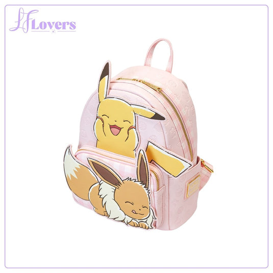 Loungefly Pokemon Pikachu & Eevee Mini Backpack