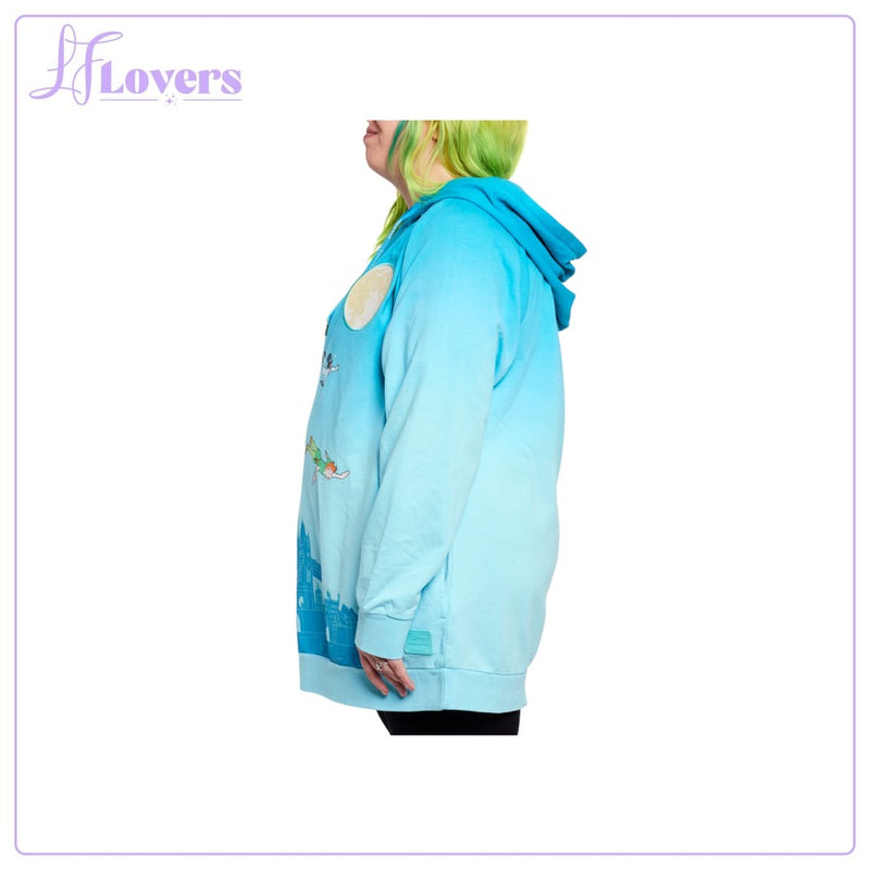 Load image into Gallery viewer, Loungefly Disney Peter Pan You Can Fly Unisex Hoodie - LF Lovers
