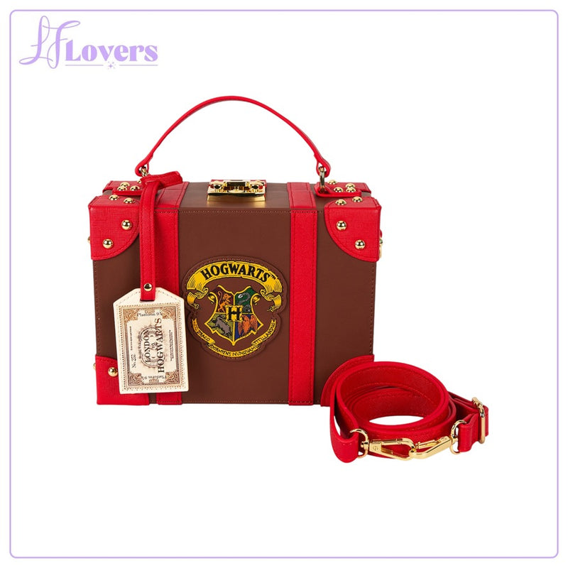 Load image into Gallery viewer, Loungefly Harry Potter Hogwarts Express Luggage Crossbody
