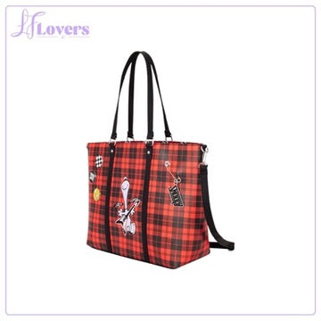 Loungefly Peanuts Snoopy Grunge Tote Crossbody Bag - Preorder