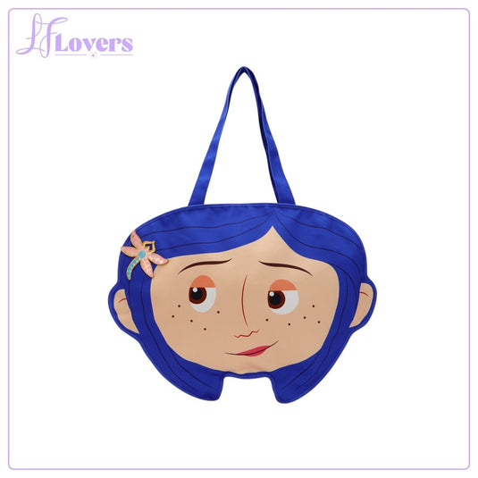 Loungefly Laika Coraline Oversize Canvas Tote Bag - PRE ORDER