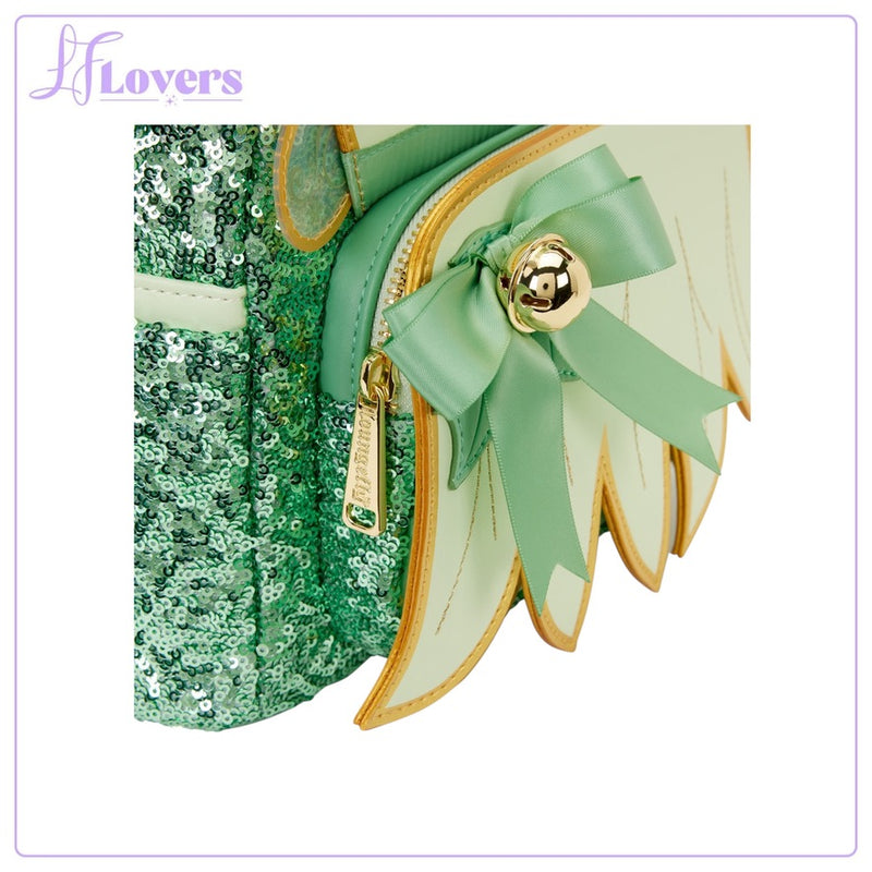 Load image into Gallery viewer, Loungefly Disney Tinkerbell Holiday Mini Backpack - PRE ORDER
