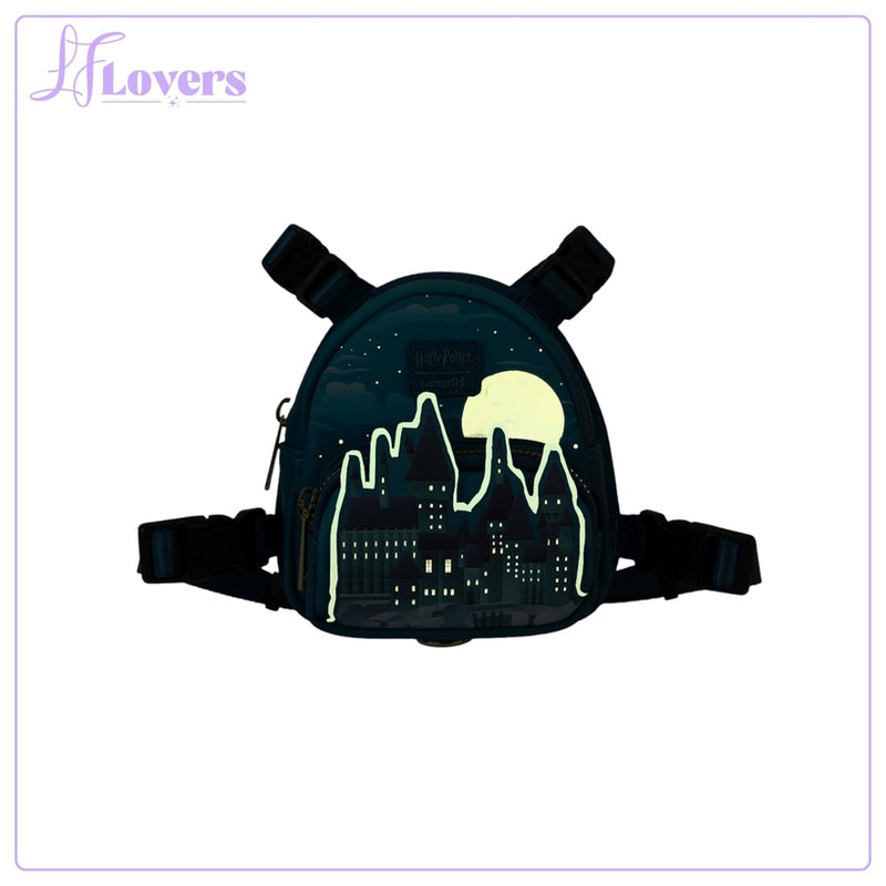 Load image into Gallery viewer, Loungefly Warner Brothers Harry Potter Hogwarts Mini Backpack Pet Harness - LF Lovers

