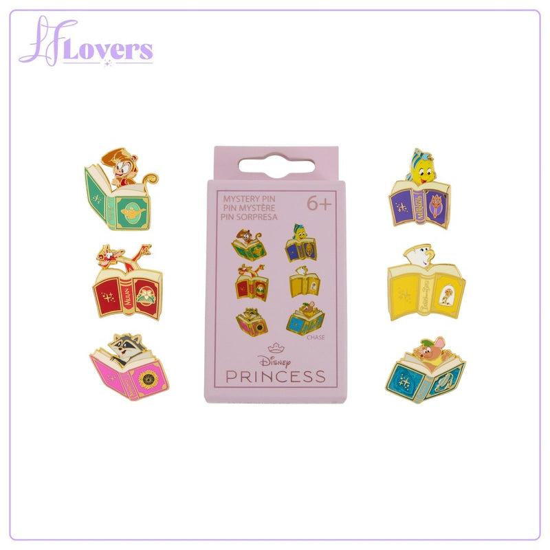 Load image into Gallery viewer, Loungefly Disney Princess Books Blind Box Pins
