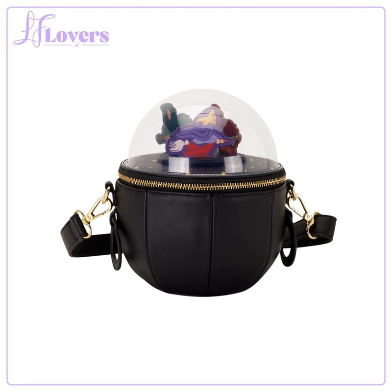 Load image into Gallery viewer, Loungefly Disney Hocus Pocus Sanderson Sisters Flying Dome Crossbody - PRE ORDER
